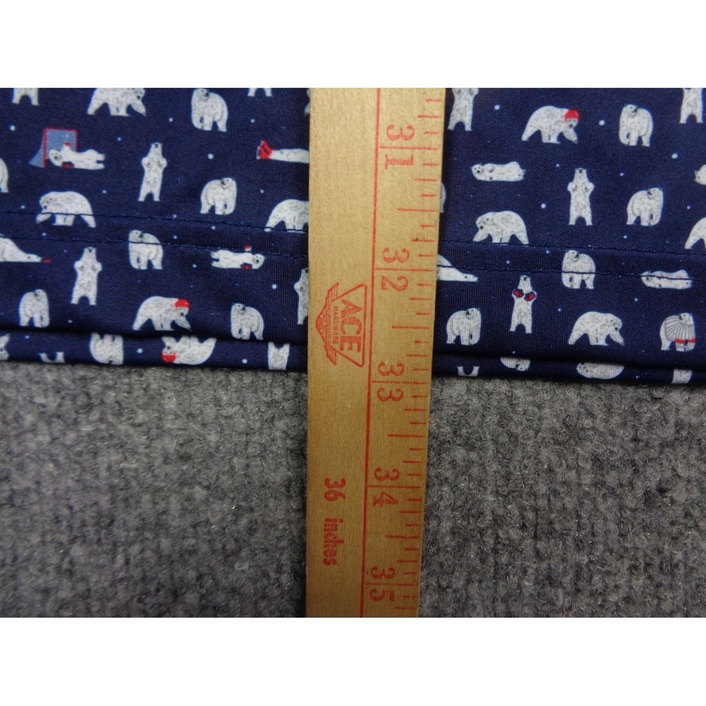 Rhoback Polo Shirt Mens 3XL Blue Performance Polar Bears AOP Golf - Picture 10 of 11